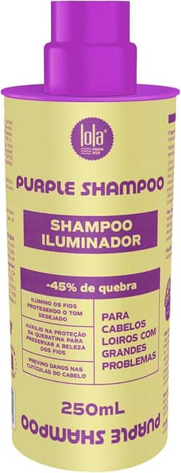 Purple Shampoo Matizador 250ml, Lola Cosmetics