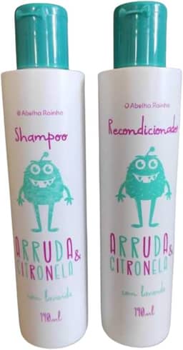 Kit Mata Piolho E Lendias Com Shampoo E Condicionador