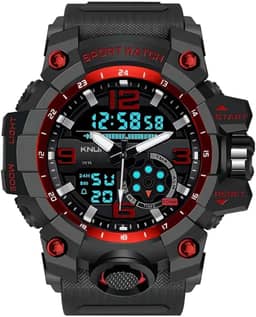 Relogio Masculino Shock Esportivo Grande Resistente À Água