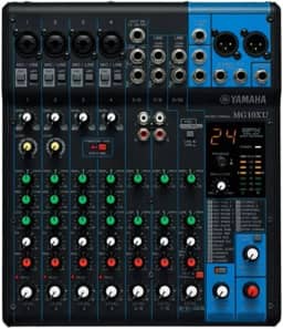 Mesa de Som Analógica MG 10XU Yamaha
