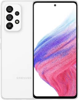 Samsung Galaxy A53 128GB 5G Wi-Fi Tela 6.5'' Dual Chip 8GB RAM Câmera Quádrupla + Selfie 32MP Bateria de 5000mAh - Branco (Recondicionado)