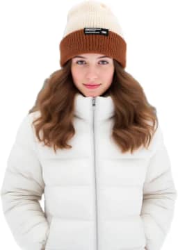 Gorro de malha de inverno, gorro de nylon acrílico com punho quente para homens e mulheres, chapéu térmico para clima frio ao ar livre para uso diário em viagens