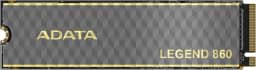 SSD Adata Legend 860 500GB M.2 NVMe Gen4x4, Leitura 6000MB/s, Gravação 5000MB/s, Alta Performance e Compatibilidade com PS5 – SLEG-860-500GCS