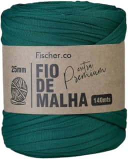 Fio de Malha Fischer Extra Premium - 140m - 270g - Esmeralda 64