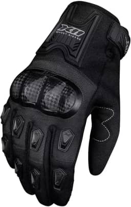 Luva X11 Blackout Moto Motoqueiro Motociclista Motoboy Cor Preto