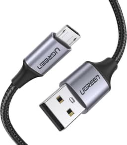 UGreen Cabo De Celular Carga Rápida Turbo Micro USB V8 2m