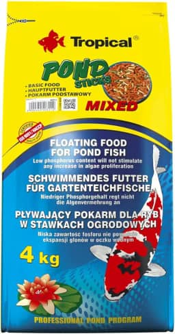 4KG Ração Para Carpas Completo Para Kois Kinguios e Peixes Ornamentais Da Família Dos Ciprinídeos Peixe Dourado