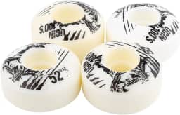 Generic Rodas de Skate Rodas Longboard Duráveis ​​Design Compacto para Skate Básico, 52 Mm X 30 Mm 4 Unidades/Conjunto Outdoor Classic PU Cruiser para Estrada de Asfalto