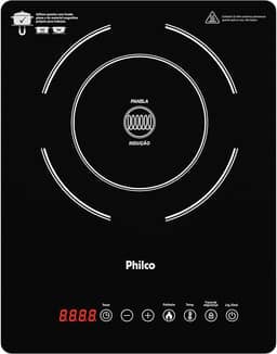 Cooktop de Indução Philco PCT12P 10 Níveis Bivolt