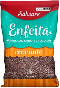 Granulado Crocante Salware Enfeita 1,01kg