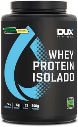Whey Protein Isolado All Natural Baunilha Pote 900g – Contribui para os Resultados e Auxilia a Recuperação Muscular – Dux Human Health