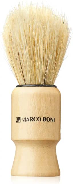 Pincel de Barba, Pequeno, Cerdas Naturais, 1380B, Marco Boni, 1 Unidade