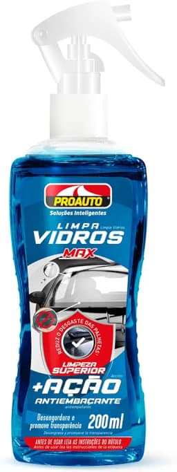 Proauto Limpa Vidros Antiembaçante 200 ml