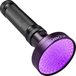 MIP Lanterna Ultravioleta Profissional com 100 LED's para Inspeção Residencial e Hoteleira, Urina de Animais, Dinheiro Falsificado, Vazamentos e Escorpiões