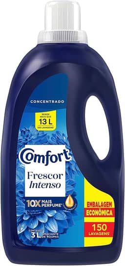Comfort Amaciante Concentrado Frescor Intenso 3L