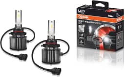 KIT LED NIGHT BREAKER CROSS HB3/HB4 OSRAM - 9005/6CW NBC - Potência 27W - Tensão 12V - 3 anos de Garantia - 6000K Branca Azulada