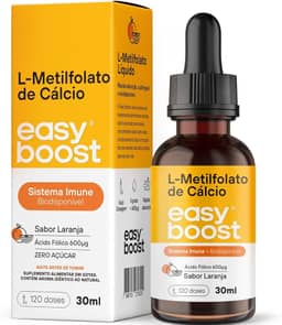 L-metilfolato De Cálcio Easy Boost Ácido Fólico B9 30ml