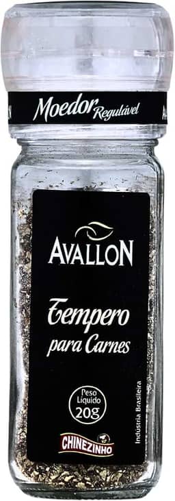 Avallon, Tempero para Carnes com moedor, 20 Gramas