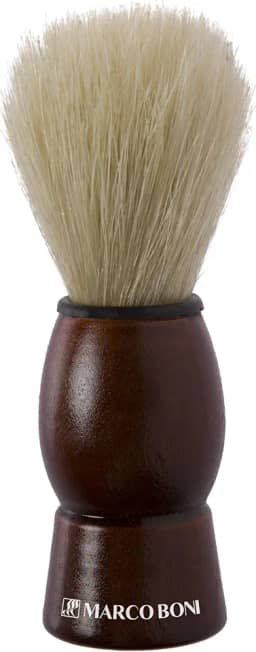 Marco Boni Pincel De Barba Grande Cerdas Mistas Cabo Em Madeira 1385B Mogno 1 Unidade