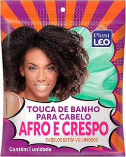 Plast Leo Touca De Vinil Para Cabelos Afros E Crespos | (Ref.: 636)