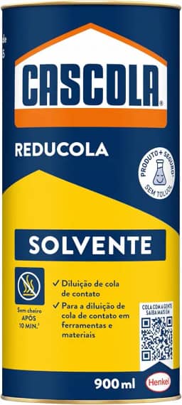 Cascola Reducola sem Toluol, Solvente, Transparente, 0.9 L