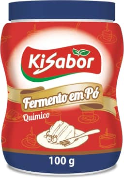 KiSabor Fermento Em Pó Químico Kisabor 100 Gramas