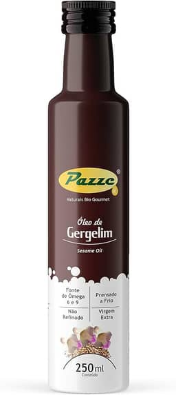 Pazze Naturais Bio Gourmet Óleo De Gergelim 250 Ml