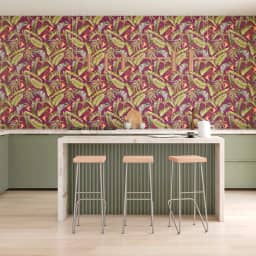 Papel de Parede Botânica Vinho I Crie Paredes I Impresso em alta definição, tamanho P