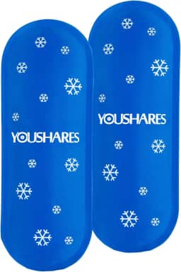 YOUSHARES Bolsas de gelo para diabetes para viagem com medicamentos isolados – Bolsas de gelo aprovadas pela TSA para refrigerador de insulina, mini bolsas de gelo adequadas para a maioria dos medicamentos (2 pacotes)