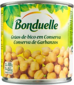 Bonduelle Grão-De-Bico Em Conserva Lata Peso Líquido 400G