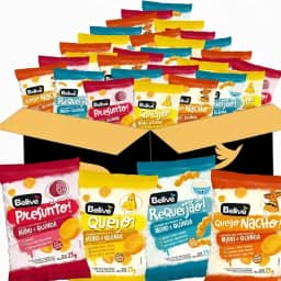 Kit Lanche Escolar Saudável Sem Glúten 25g 4 Sabores (30 un)