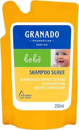 Granado Refil Shampoo Bebê, Tradicional, 250ml