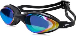 Óculos de Natação, Speedo, Hydrovision Mirror, Lentes Espelhadas com Proteção UV e Antifog, Vedação M
