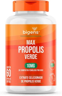 Max própolis Verde, 10mg de compostos fenólicos, 60 cápsulas sotgel, Biogens (Unidade)