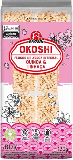 Okoshi Integral com Quinoa e Linhaça