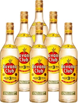 Rum Havana Club Añejo 3 anos 700ml 6 Unidades