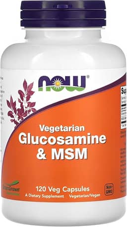 NOW Foods Glucosamina e M/S/M 120 Caps Importado