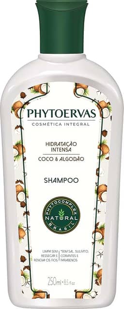 Phytoervas Shampoo Uso Diário 250 Ml Hidratação Intensa