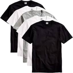 Kit com 5 Camisetas Masculina Básica Algodão Premium