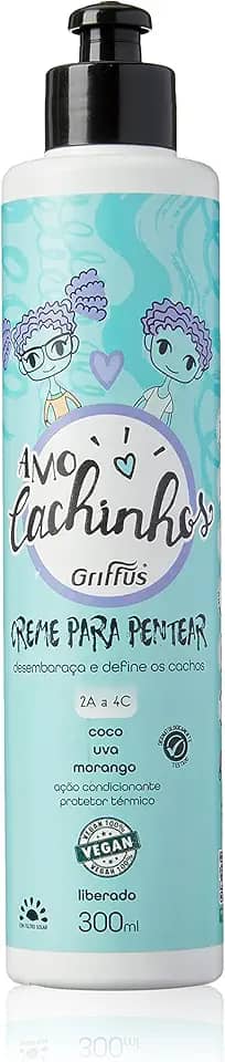 Griffus Amo Cachinhos Creme Para Pentear 300 Ml