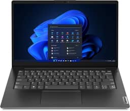 Notebook Lenovo V14 G4 IRU Intel Core i5-13420H 8GB 256GB SSD Windows 11 Pro 14" - 83GK000VBR Preto