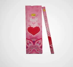 Incenso Indiano Amor: paixão - 6 Caixinhas