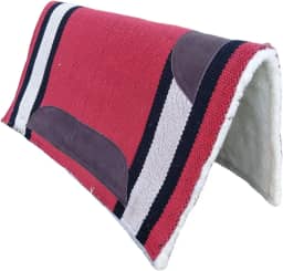 Manta para Cavalo Americana Algodão Pelúcia Vermelha