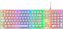 Teclado Gamer Doppler RGB Base em LED Profissional Antighosting ABNT2 Usb Ozzix