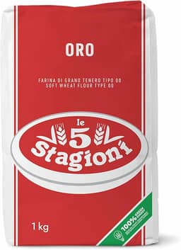 Farinha de trigo 00 Italiana Le 5 Stagioni - ORO 1kg