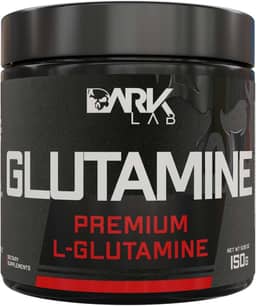 Glutamina Dark Lab 100% Pura, 150g, Recuperação Muscular e Sistema Imunológico