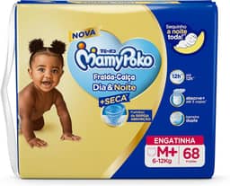 MamyPoko Fralda-Calça Dia&Noite M 68 Unidades