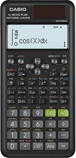 Calculadora Cientifica FX-991ESPLUS-2W4DT ‎Preta Casio
