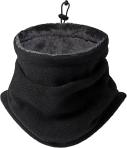Adulto Unissex Aquecedor De Pescoço Inverno Em Lã À Prova Vento, Protetor Facial, Cachecol Esqui E Máscara Balaclava Para Pesca, Caminhada Ciclismo