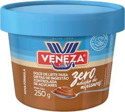 Veneza Doce de Leite Zero Adição de Açúcares 250g